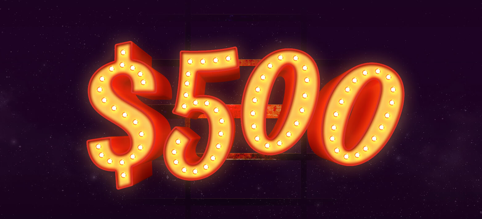 $500